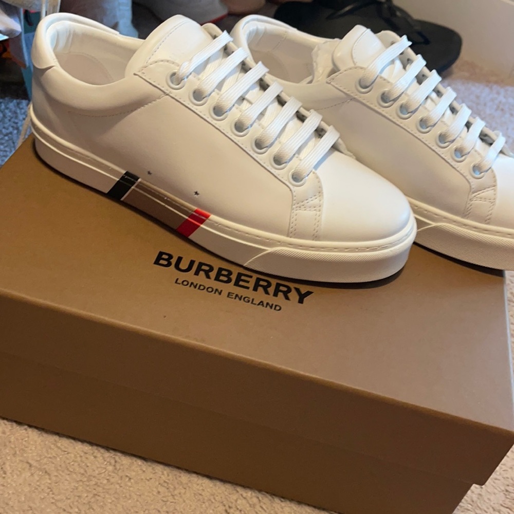 Burberry White Sneakers